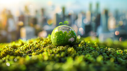 Sustainable lifestyle passion for the environment green planet 