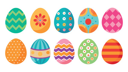 easter eggs pattern