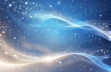 3D abstract background with smooth lines in blue and white colors, Abstract background. Colorful twisted shapes in motion, template, wallpaper, banner, background