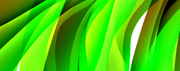 Naklejka premium Colorful curve design concept. Vector Illustration For Wallpaper, Banner, Background, Card, Book Illustration, landing page