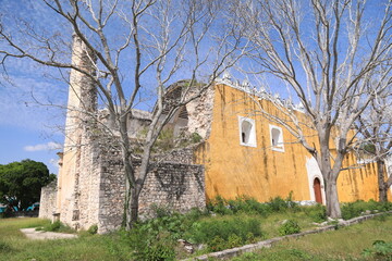 church of tihosuco, mexico