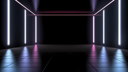 Modern futuristic neon background