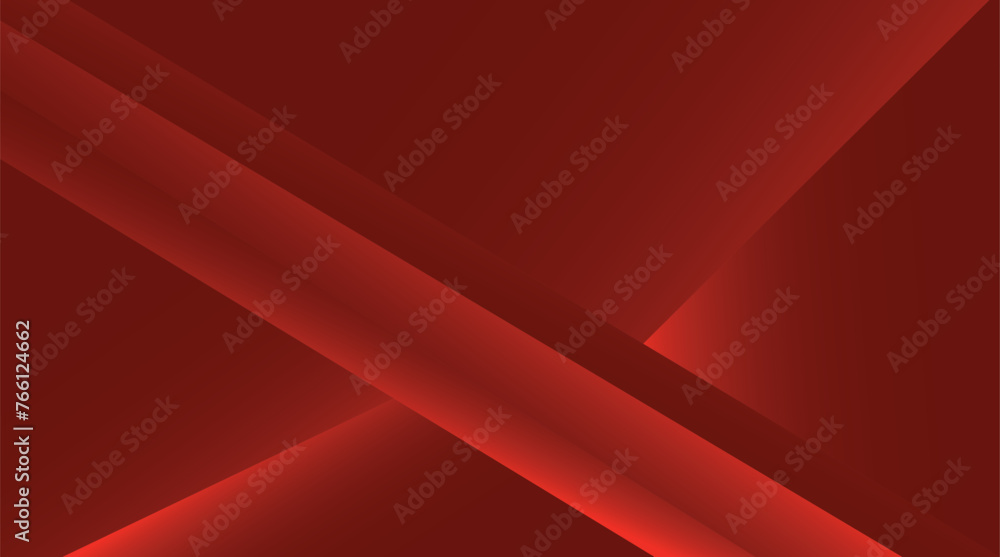 Poster abstract red wavy background. red abstract background with wave lines. curve flow motion. red abstra
