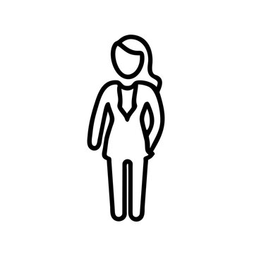 recommend clip art: Geschäftsfrau Business Woman Frau büro Arbeiterin Ganzkörper Symbol 