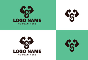 Chain icon logo vector art graphics for business brand app icon Chain logo template