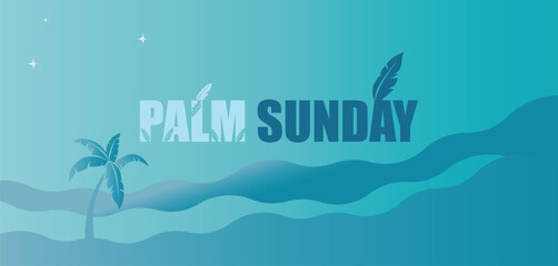 You can download the Palm Sunday Banner and Template