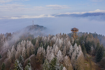 Góra Malnik, wieża widokowa