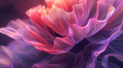3D flower petals background wallpaper texture
