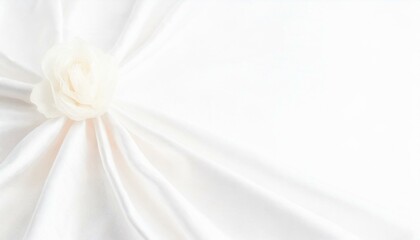 Obraz na płótnie Canvas Elegant white background inspired by a wedding.