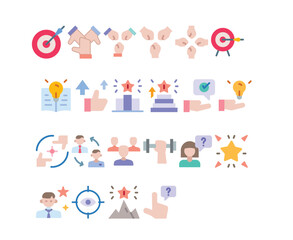 Training & Mentorship icons pack