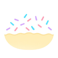 Cute Cake With Topping Sugar Fancy Cartoon Cute Bakery Cartoon Cute Bun Cartoon illustration Cute Cake Cartoon illustration Cute Cupcake Cartoon illustration Fancy Cake