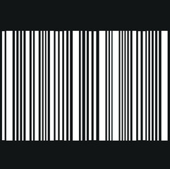 Barcode on white background. Vector illustration