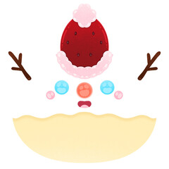 Cute Snowman Cake Cartoon Cute Christmas Cake Cartoon Cute Bakery Cartoon Cute Bun Cartoon illustration Cute Cake Cartoon illustration Cute Cupcake Cartoon illustration