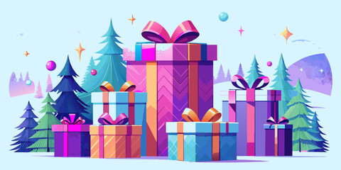 Unwrap the Perfect Present: Download This Versatile Gift Box Vector for All Occasions