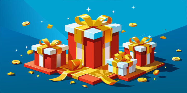 The Gift That Keeps on Giving: Editable Gift Box Vector for Flawless Designs & Presentations. 