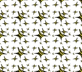 Seamless Leaf and Feather Pattern. blade Illustration