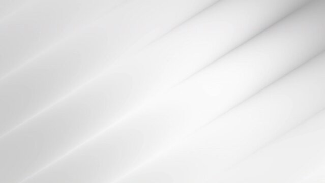 White corporate abstract background of looping animated. 4k video