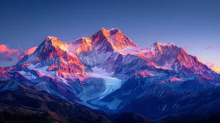 Foto op Plexiglas Sunrise in the Mountains © Alex Coy
