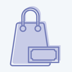 Icon Purchase. related to Black Friday symbol. shopping. simple illustration