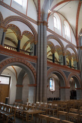 Inneres des Mariendoms in Andernach