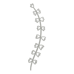 element Hand Drawn Floral Doodles