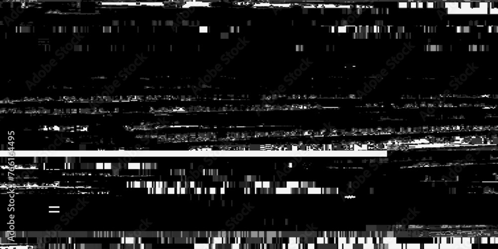 Poster Static Pixel Noise TV. VHS Glitch Pixel Texture Screen. Static Video Noise Seamless Texture. Color Pattern Background. No Signal Vector Illustration.
