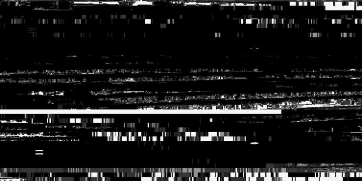 Static Pixel Noise TV. VHS Glitch Pixel Texture Screen. Static Video Noise Seamless Texture. Color Pattern Background. No Signal Vector Illustration.