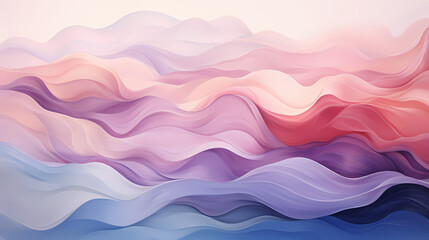 abstract background with waves, colorful abstract background with wavy shapes