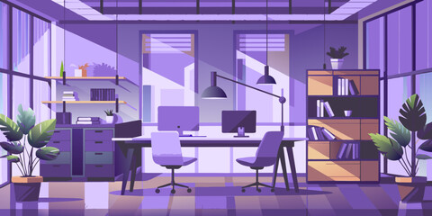 Fototapeta na wymiar business Workplace, modern office for team work