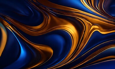 a blue and gold background with the colors of the series