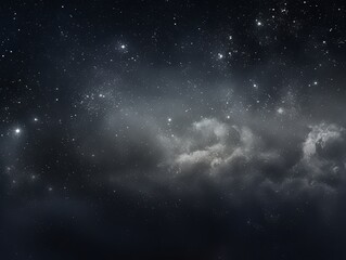 Obraz na płótnie Canvas a high resolution gray night sky texture 