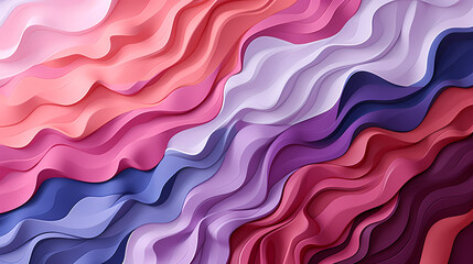 abstract background with waves, colorful abstract background with wavy shapes