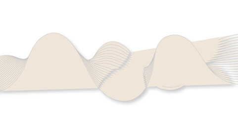 Modern abstract glowing wave background. Dynamic flowing wave lines design element. Futuristic technology and sound wave pattern. Smooth wave abstract vector background. 