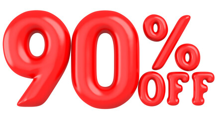 90 percent off 3d rendering