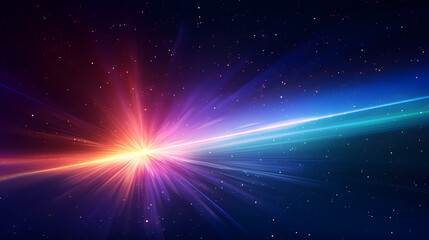 Fototapeta premium Abstract background with colorful glow