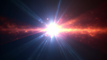 Fototapeta premium Abstract background with colorful glow