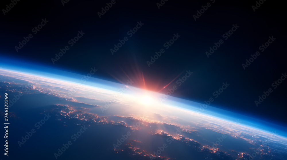Aufkleber abstract background with colorful glow