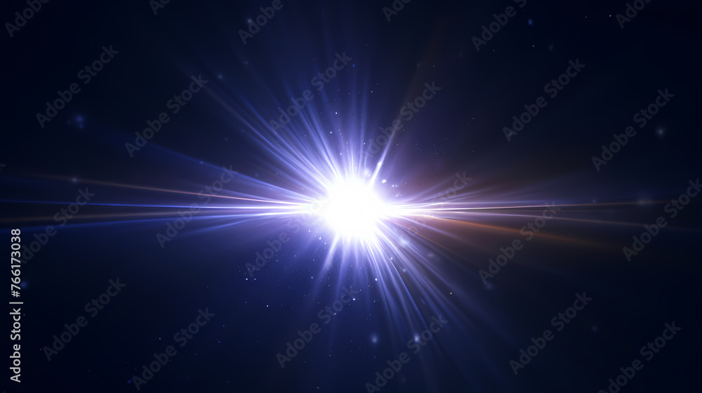 Poster abstract background with colorful glow