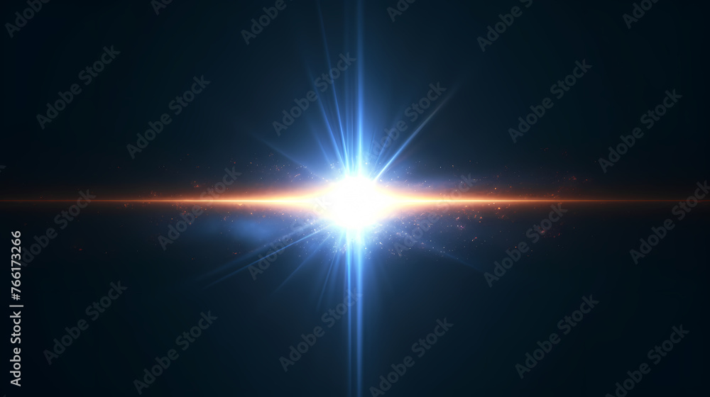 Aufkleber abstract background with colorful glow