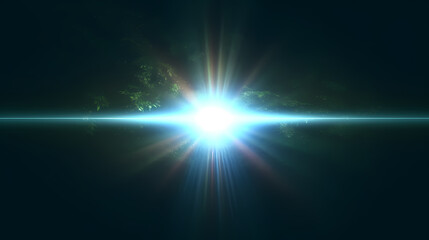 Abstract background with colorful glow