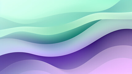 Obraz premium Gradient colorful abstract wallpaper with multicolored wavy surface