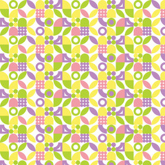 spring abstract, geometrical  pattern background