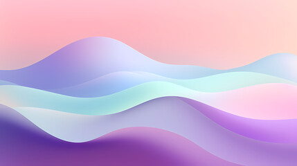 Vibrant retro abstract wavy background
