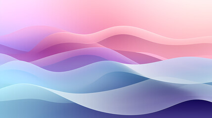 Vibrant retro abstract wavy background