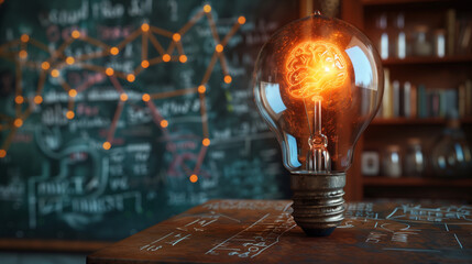 Enlightened Mind: The Intersection of Ideas and Innovation - obrazy, fototapety, plakaty