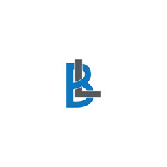 bl letter logo bl initial logo design