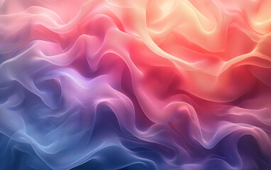 Fototapeta premium abstract background with smoke, Abstract Red & Blue Gradient Background, Soft Blurred Light Wave Background, Web Banner, Wallpaper 