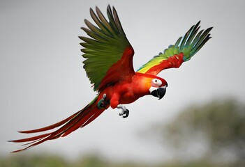 A close up of a Parrot