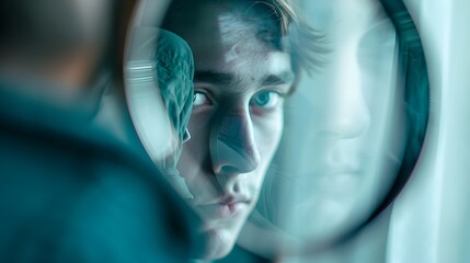 Fractured Reflection:A Conceptual of Schizophrenia and the Distortion of Reality