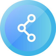 Gradient Contact Us Icon